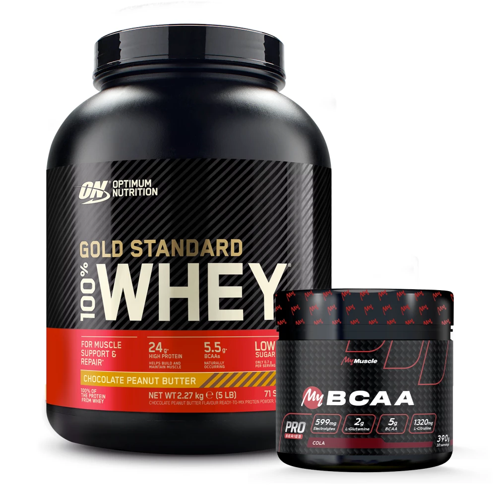 Pack Whey Gold Standard + My BCAA