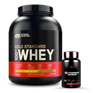 Pack Whey Gold Standard + My Thermo Shred