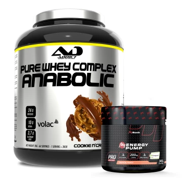 Pack Anabolic Whey + My Energy Pump