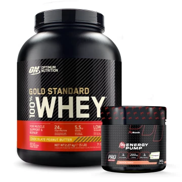 Pack Whey Gold Standard + My Energy Pump