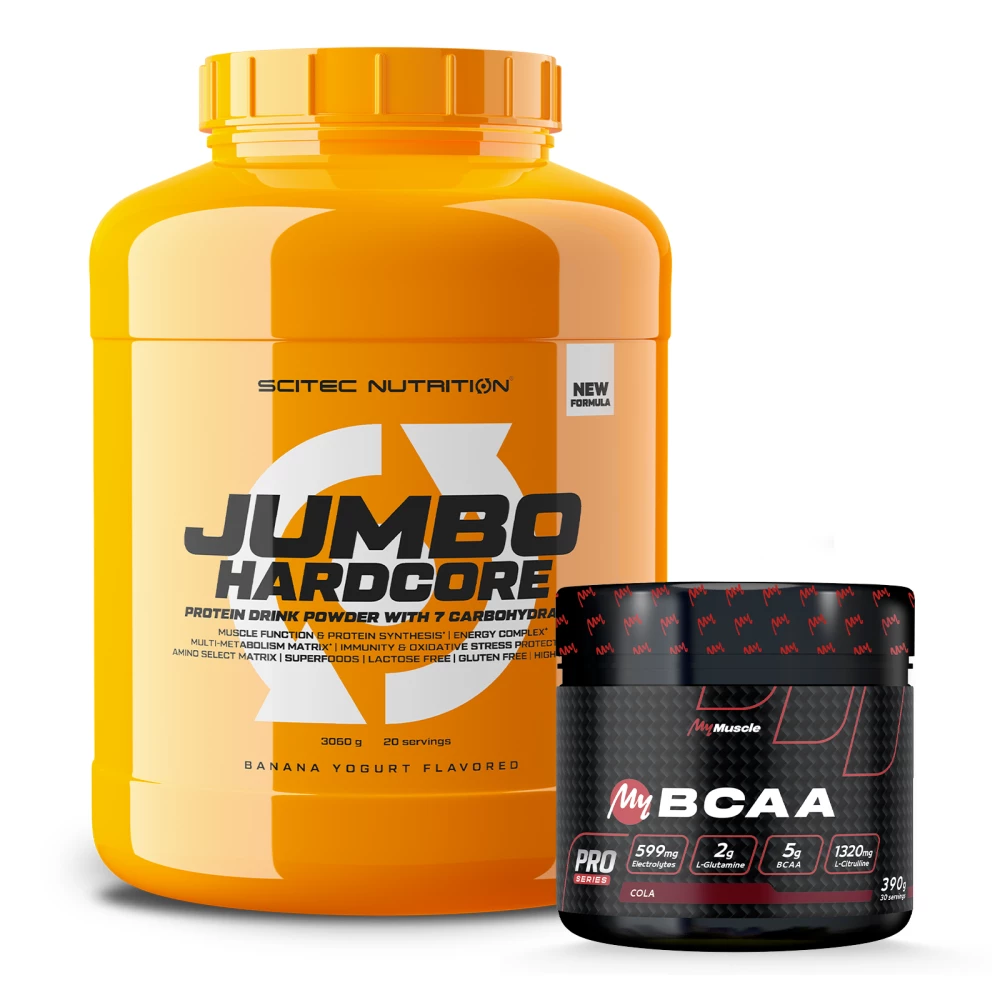 Pack Jumbo Hardcore + My BCAA