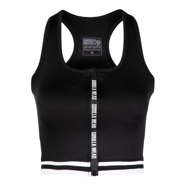 Mesa Zip Front Crop Top - Gorilla Wear