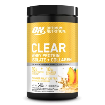 Clear Whey Protein Isolate + Collagen - Optimum Nutrition